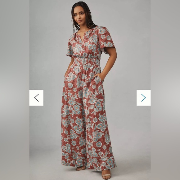 SOLD NWT Anthropologie The Somerset Jumpsuit Size XS - Picture 7 of 11